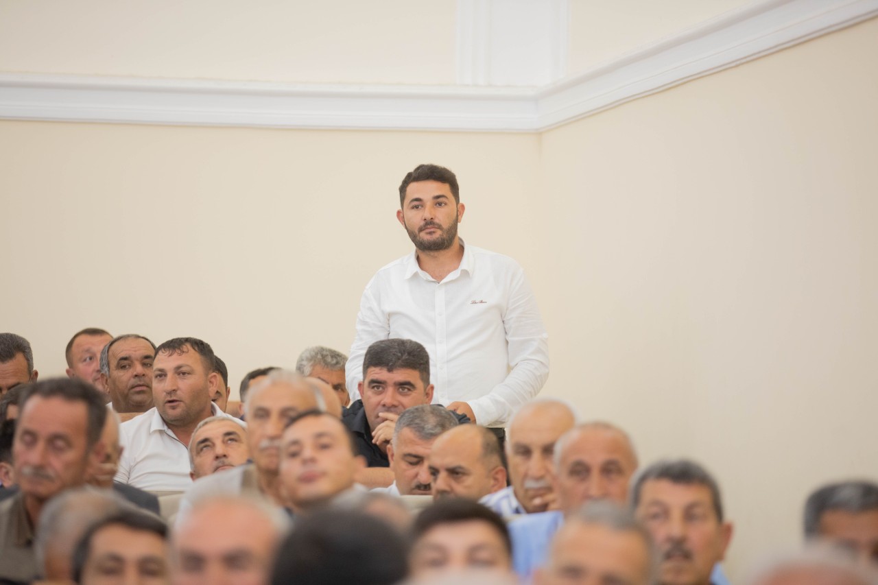 Natiq Əmirov Saatlıda müşavirə keçirdi - Bu məsələlər müzakirə edildi (FOTOLAR)