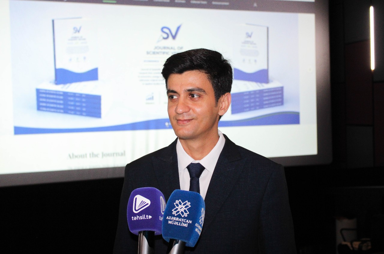 MDU-da beynəlxalq elmi jurnalın rəsmi saytının təqdimatı keçirilib - FOTOLAR
