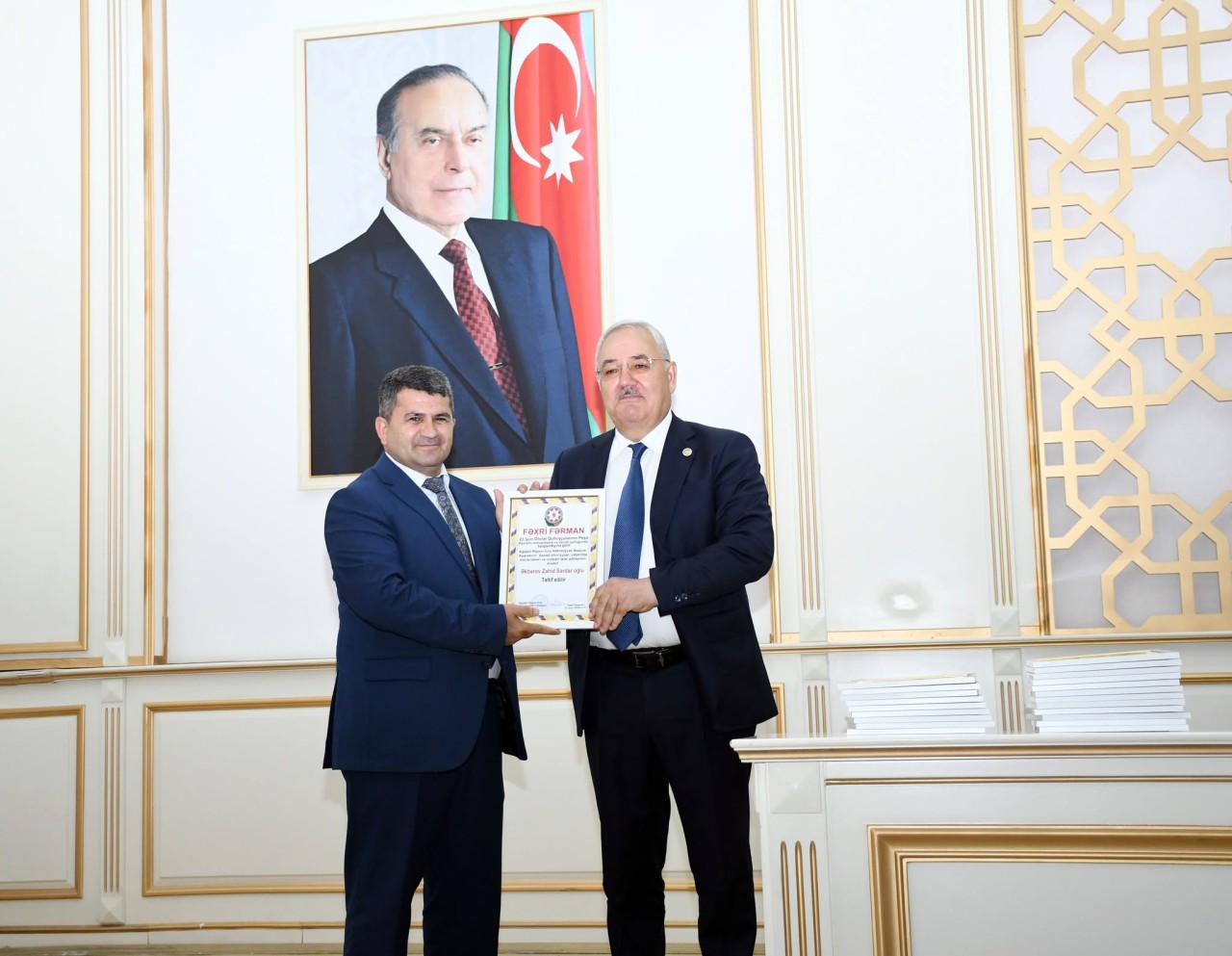 Ağdamda 23 İyun - Dövlət Qulluqçularının Peşə Bayramı Gününə həsr olunmuş tədbir keçirilib - FOTOLAR