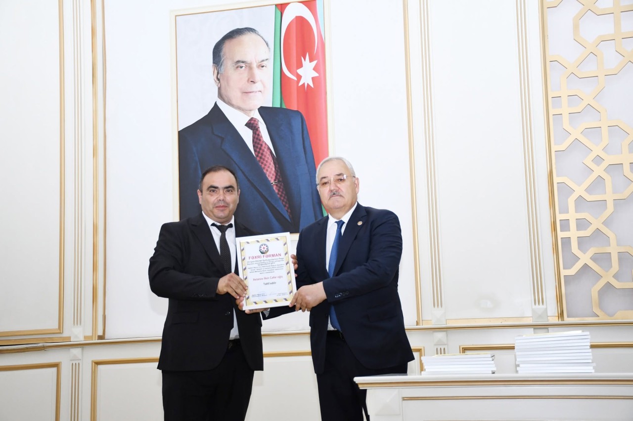 Ağdamda 23 İyun - Dövlət Qulluqçularının Peşə Bayramı Gününə həsr olunmuş tədbir keçirilib - FOTOLAR