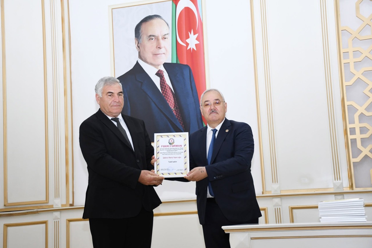 Ağdamda 23 İyun - Dövlət Qulluqçularının Peşə Bayramı Gününə həsr olunmuş tədbir keçirilib - FOTOLAR
