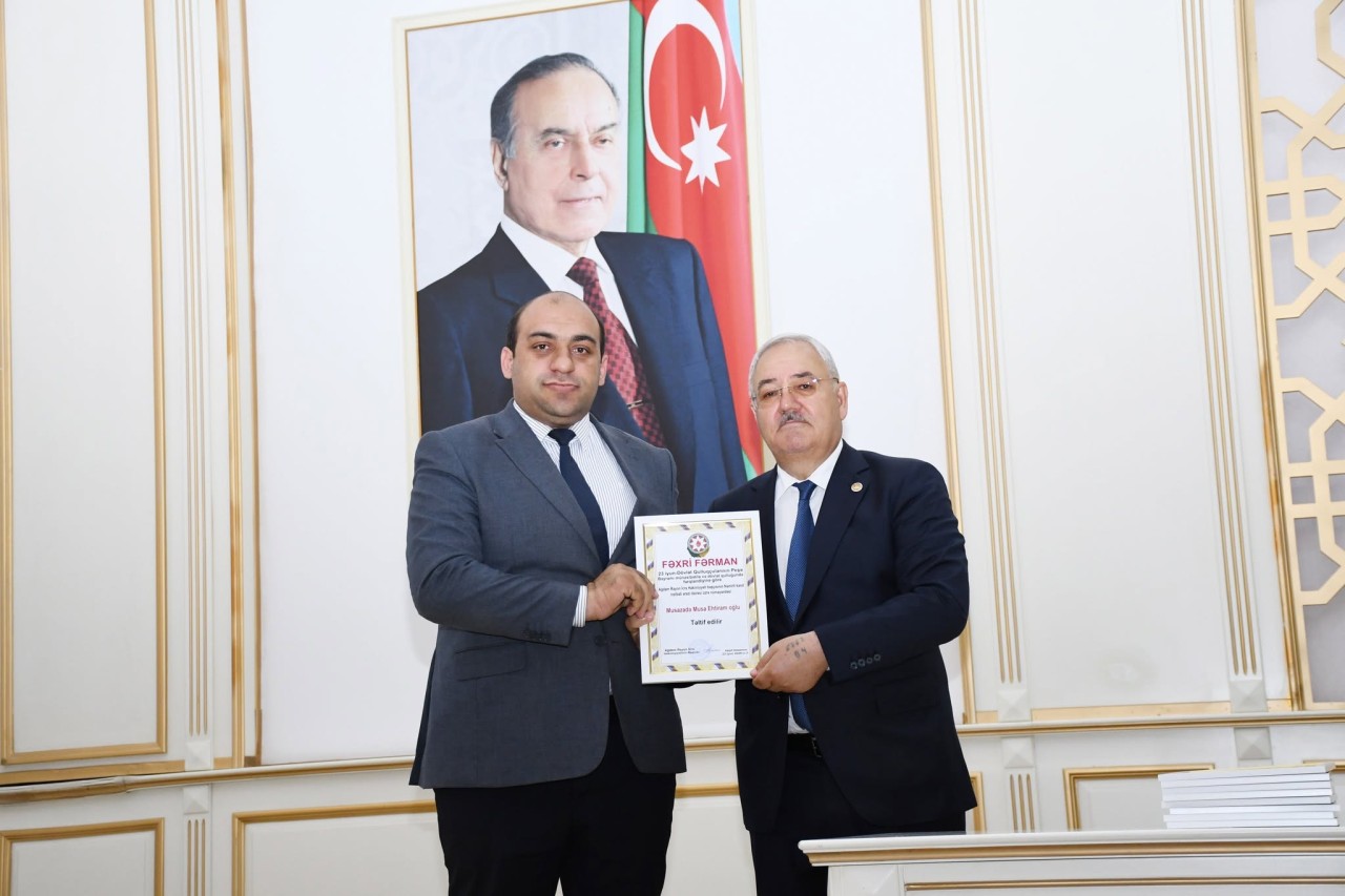 Ağdamda 23 İyun - Dövlət Qulluqçularının Peşə Bayramı Gününə həsr olunmuş tədbir keçirilib - FOTOLAR