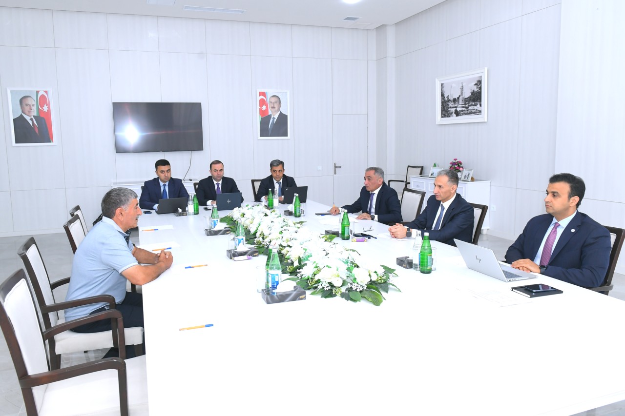 Nazir Rəşad Nəbiyev Ağdamda vətəndaşları qəbul edib - FOTO