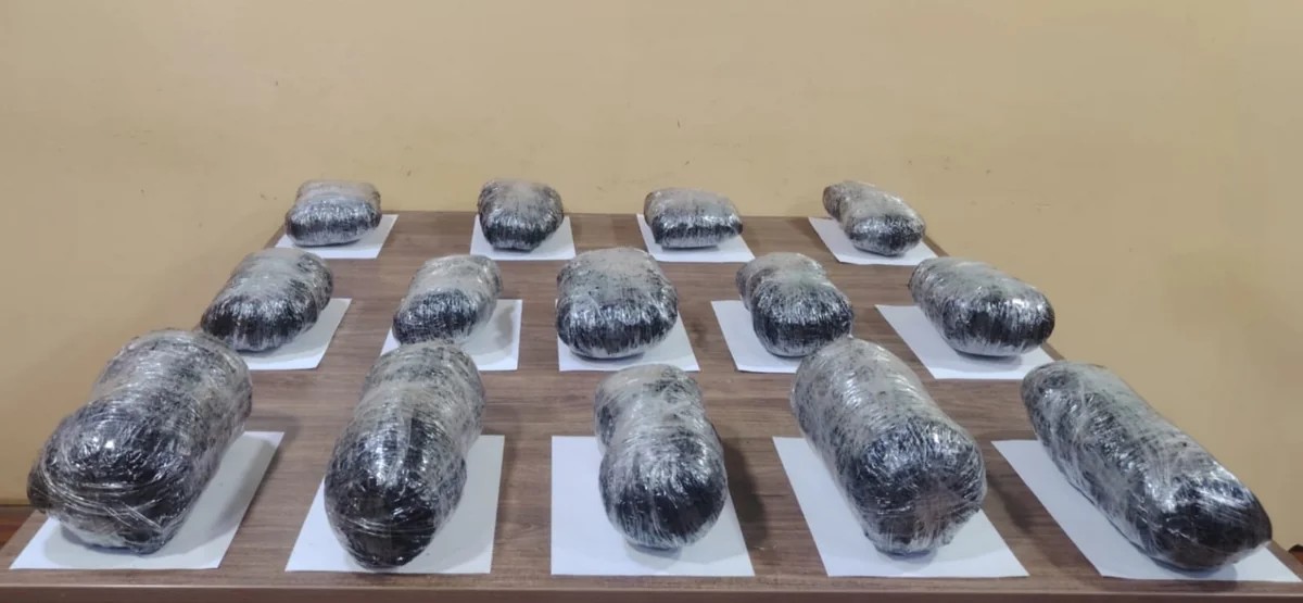 İrandan Azərbaycana PUA ilə narkotik keçirilməsinin qarşısı alındı - FOTOLAR