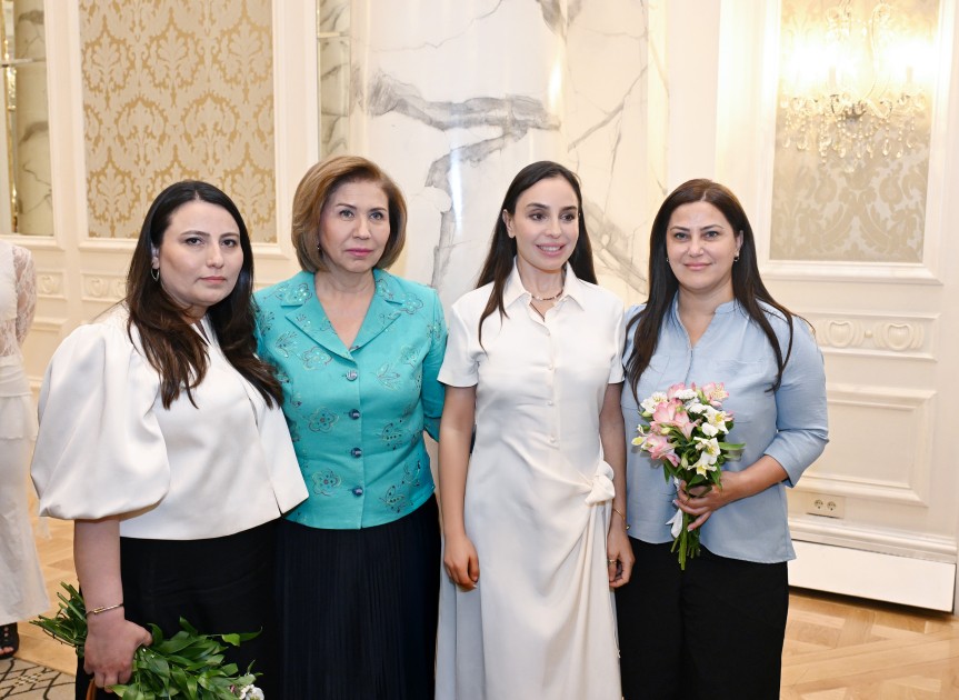 Leyla Əliyeva “Qızların təhsilinə dəstək” layihəsinin II Məzun Günündə - FOTOLAR