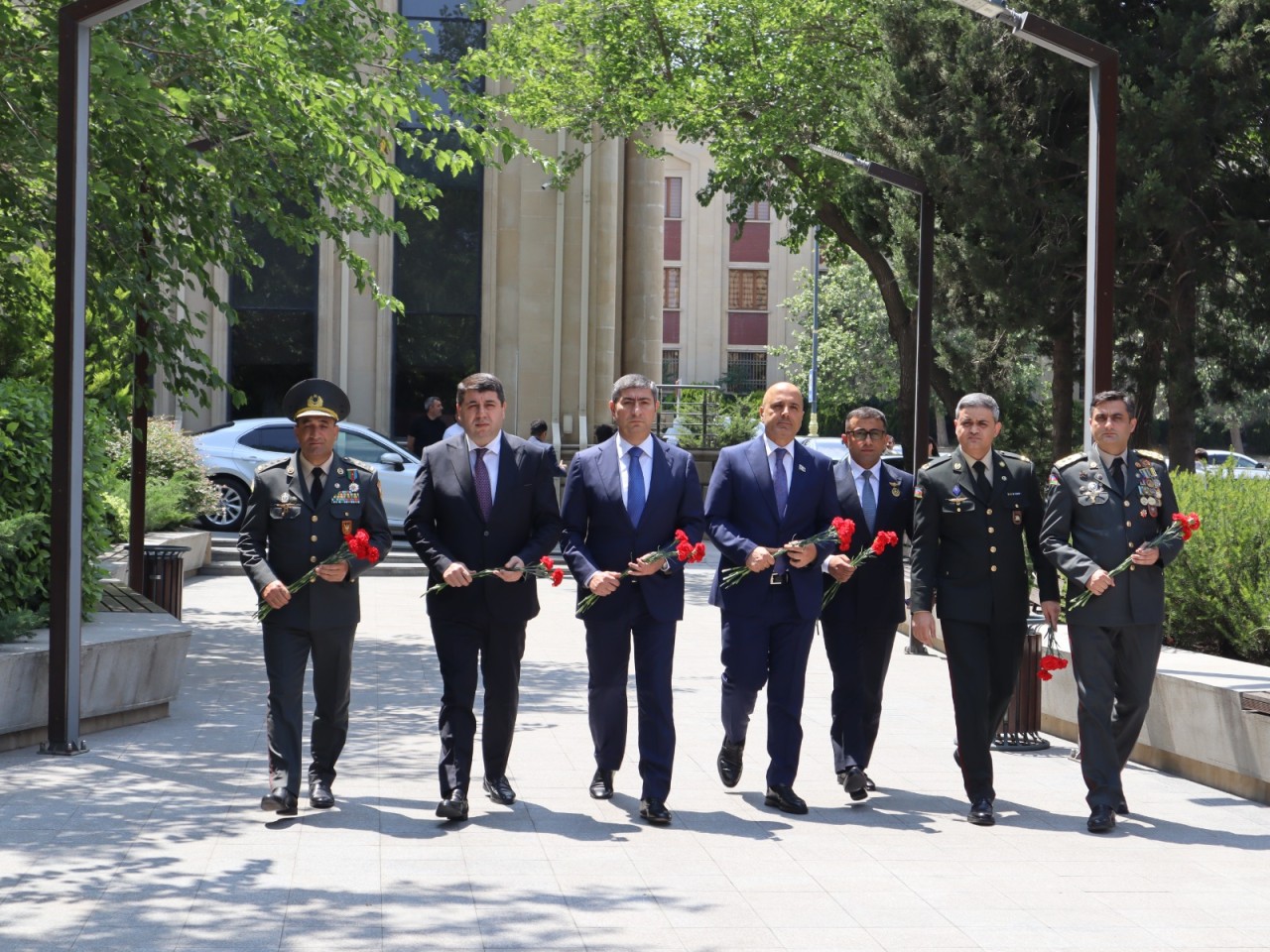 "Müzəffər Azərbaycanın Silahlı Qüvvələri” mövzusunda tədbir keçirildi - FOTOLAR