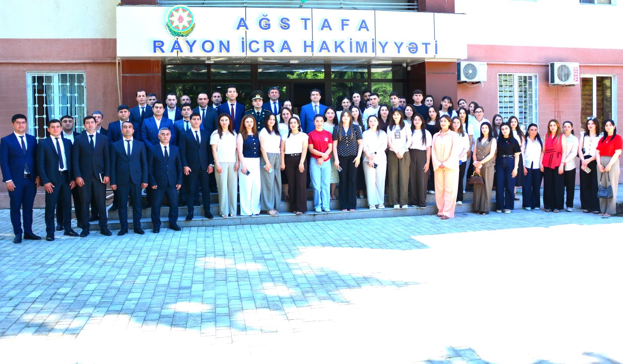Ağstafada Silahlı Qüvvələr Gününə həsr olunmuş tədbir keçirildi - FOTOLAR
