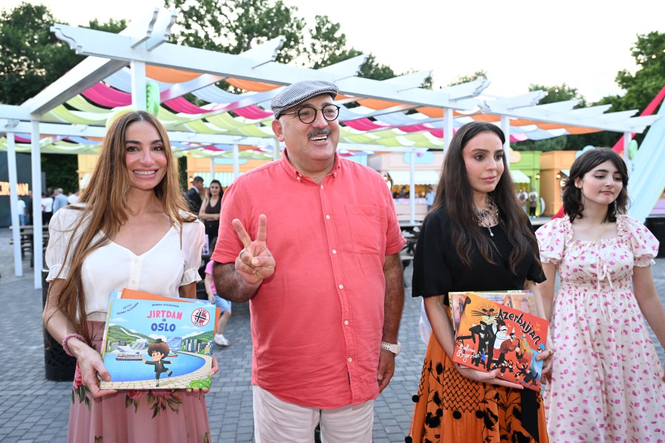 Leyla Əliyeva və Arzu Əliyeva “CandyFest” yay festivalında - FOTOLAR