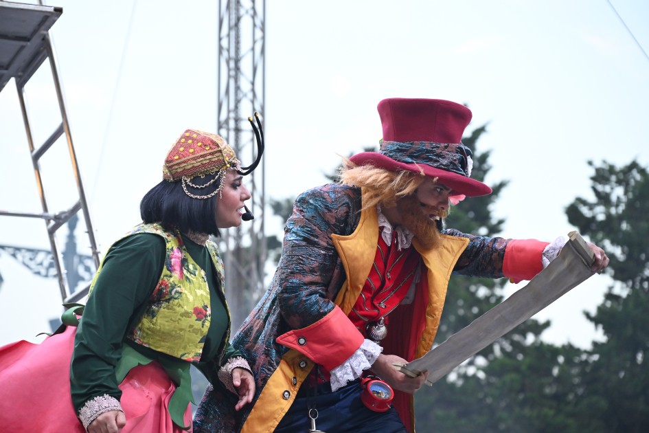 Leyla Əliyeva və Arzu Əliyeva “CandyFest” yay festivalında - FOTOLAR