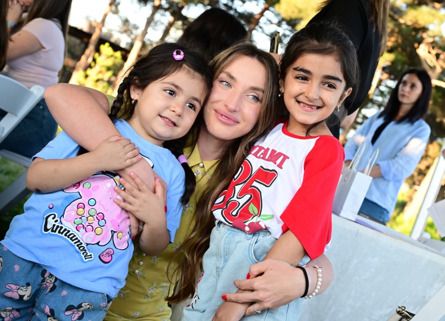 Leyla və Alona Əliyevalar Xeyirxahlıq Festivalında - FOTOLAR