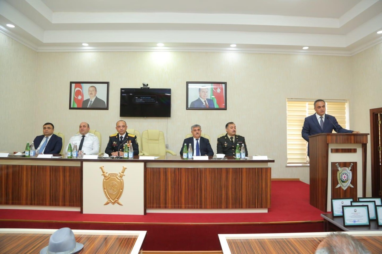 Goranboyda “2 İyul - Azərbaycan Polisi Günü” münasibəti ilə tədbir keçirildi - FOTOLAR