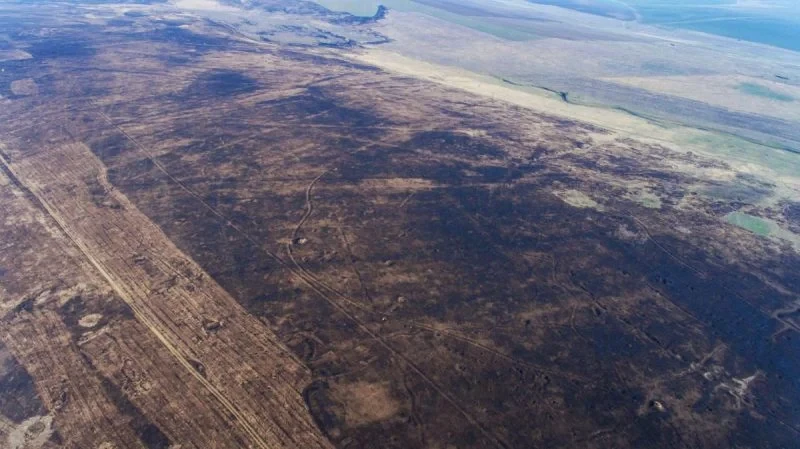 Ukrayna dronu Avropanın ən böyük təbiət qoruğunu məhv etdi