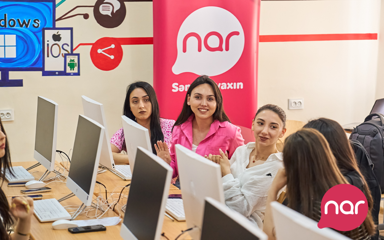 “Nar” Gəncədə tələbələr üçün marketinq və karyera təlimləri təşkil edib - FOTOLAR