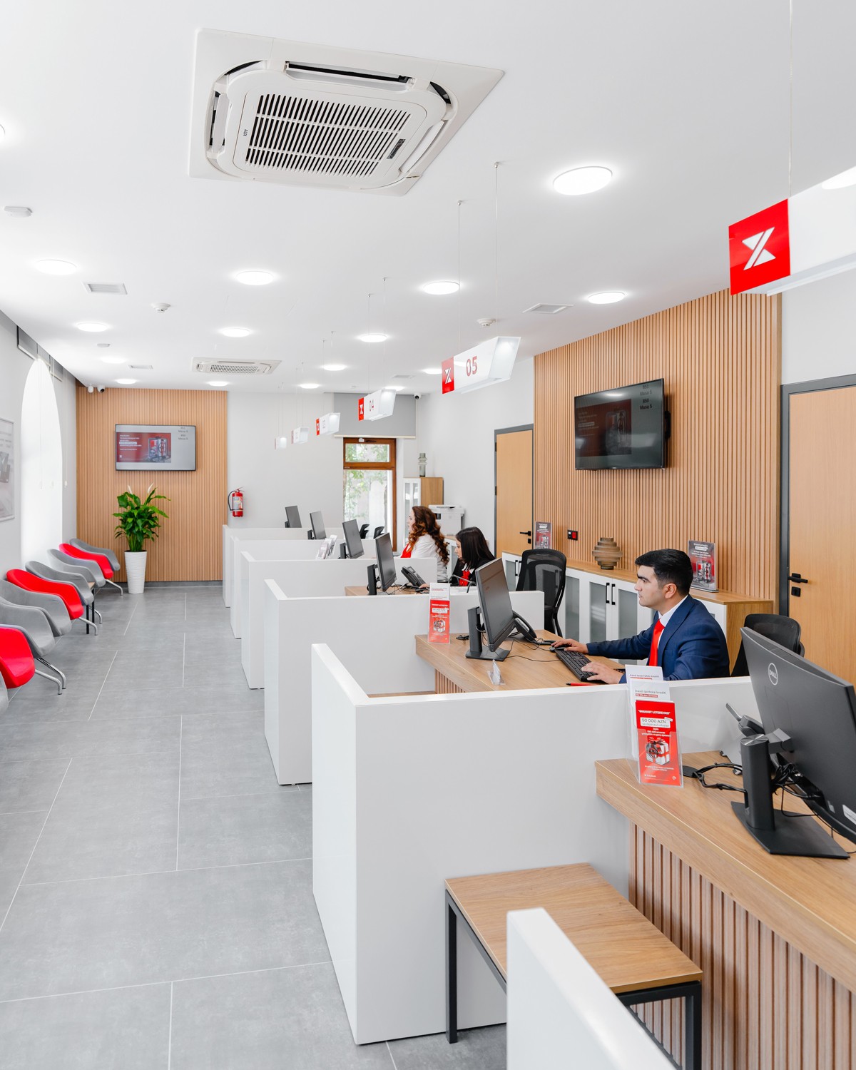 "Xalq Bank"ın Xankəndi filialı fəaliyyətə başladı - FOTOLAR