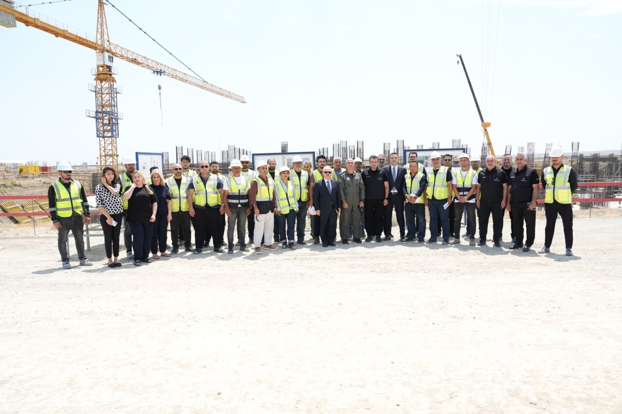 Selçuk Bayraktar Azərbaycandakı “Bayraktar” istehsalat müəssisələrində - FOTOLAR