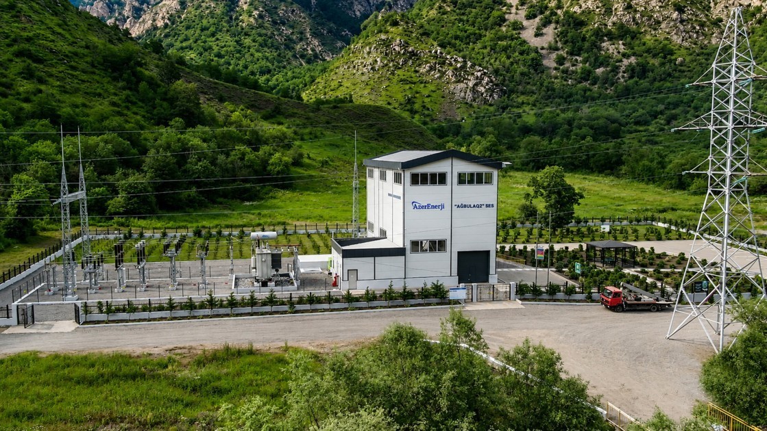 İlham Əliyev Laçında su elektrik stansiyalarının açılışında - FOTOLAR