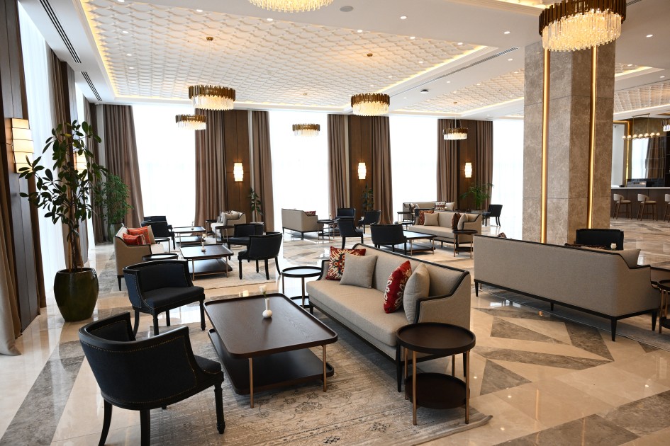 İlham Əliyev “Xankəndi” hotelinin açılışında iştirak edib - FOTOLAR