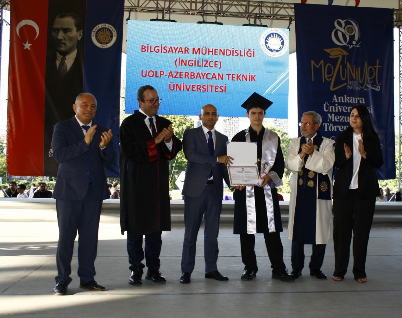 AzTU ilə Ankara Universitetinin ilk ikili diplom proqramının ilk məzun buraxılışı olub - FOTOLAR
