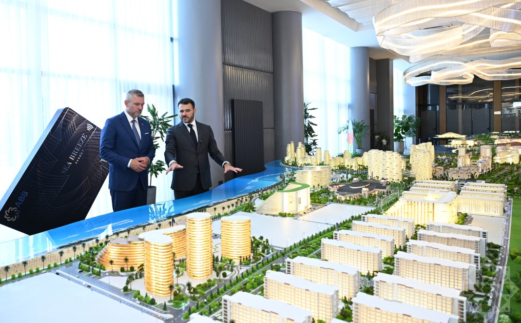 Slovakiya Prezidenti “Sea Breeze”lə tanış oldu - FOTOLAR