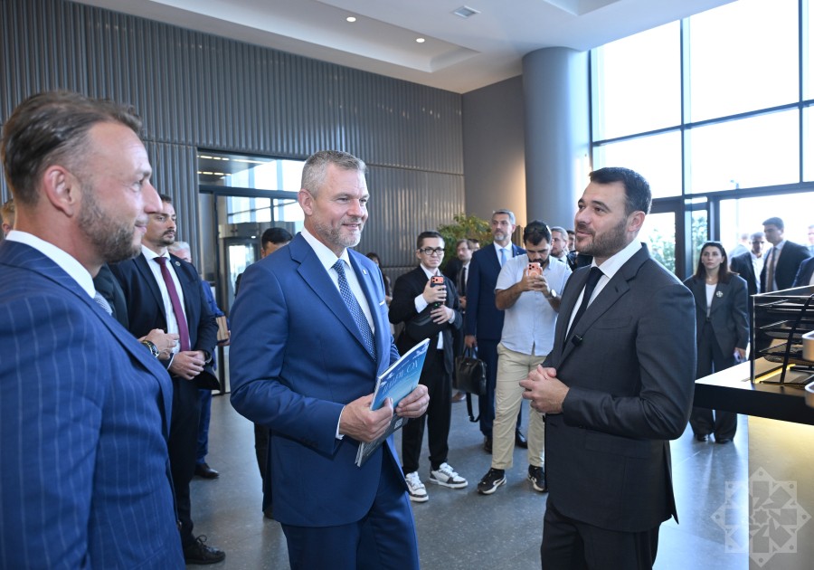 Slovakiya Prezidenti “Sea Breeze”lə tanış oldu - FOTOLAR