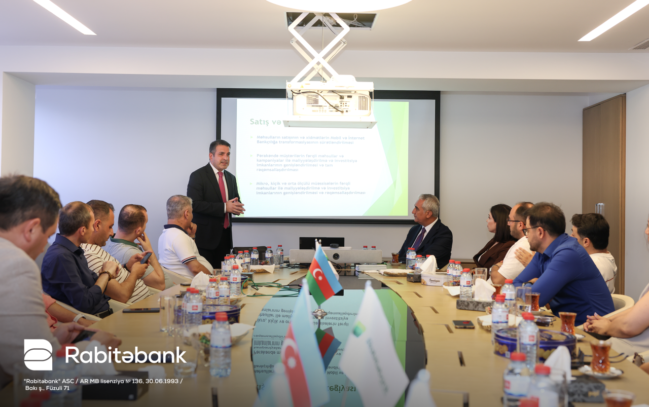 "Rabitəbank" media nümayəndələri ilə görüş keçirib - FOTOLAR
