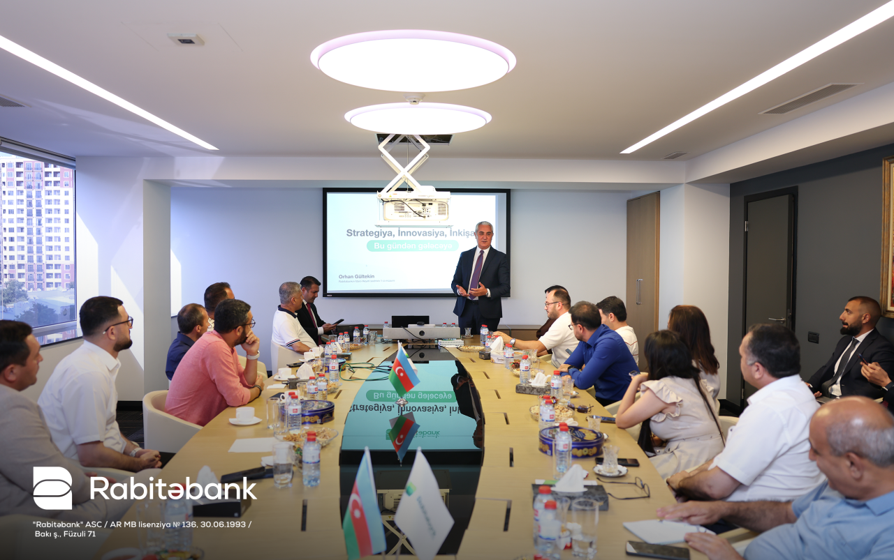 "Rabitəbank" media nümayəndələri ilə görüş keçirib - FOTOLAR