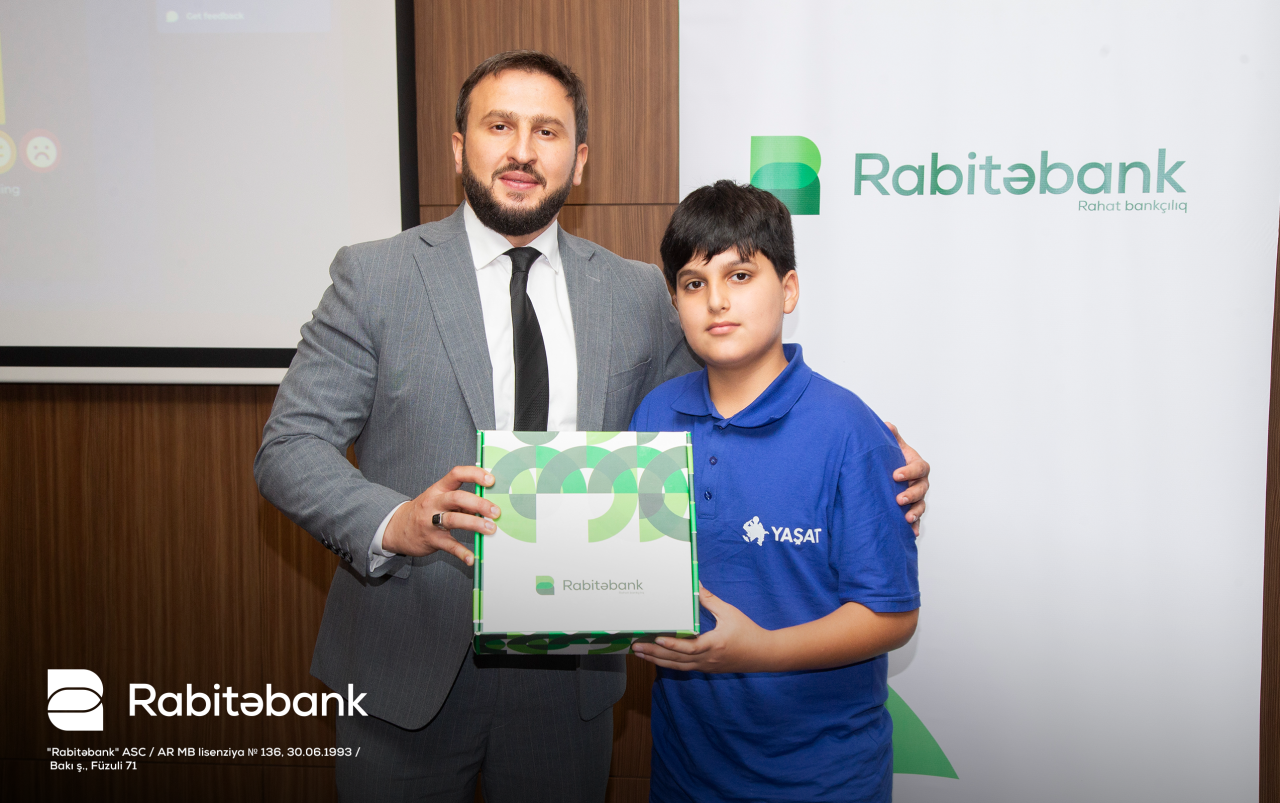 "Rabitəbank" şəhid övladları üçün maliyyə savadlılığı təlimi təşkil etdi - FOTOLAR