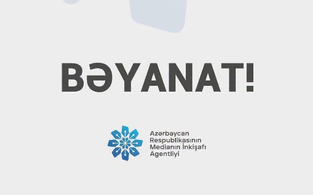 "Bu sayt Media Reyestrində yoxdur və fəaliyyəti qanunsuzdur” - BƏYANAT