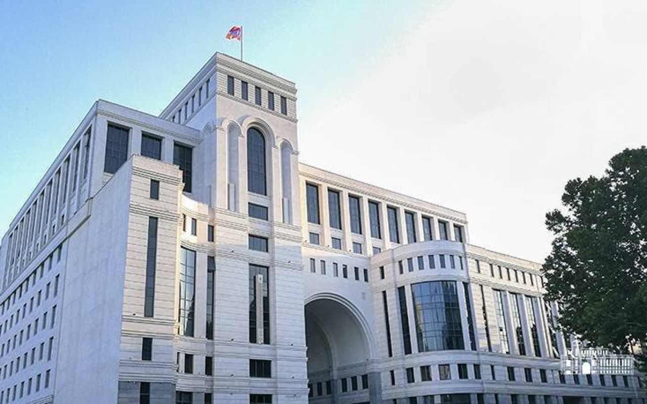 Ermənistan Xarici İşlər Nazirliyinin adı dəyişdirildi