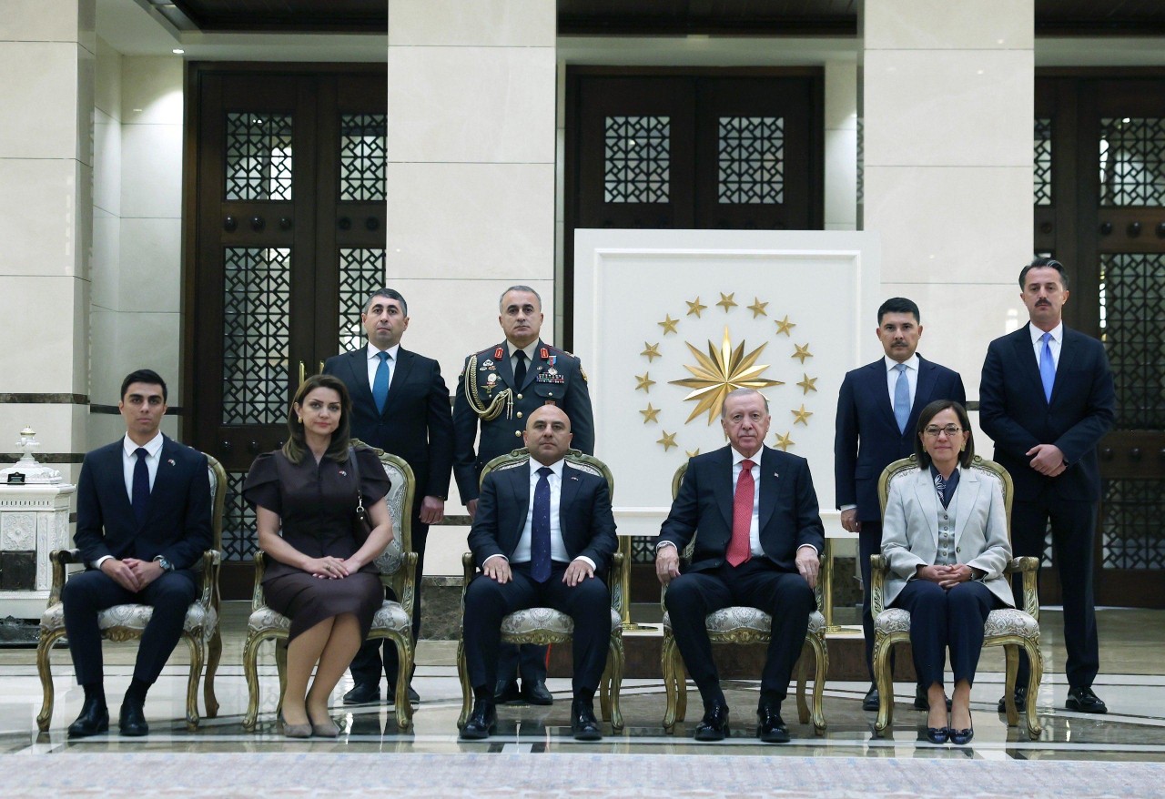 Ərdoğan Azərbaycanın yeni səfirini qəbul etdi - FOTOLAR