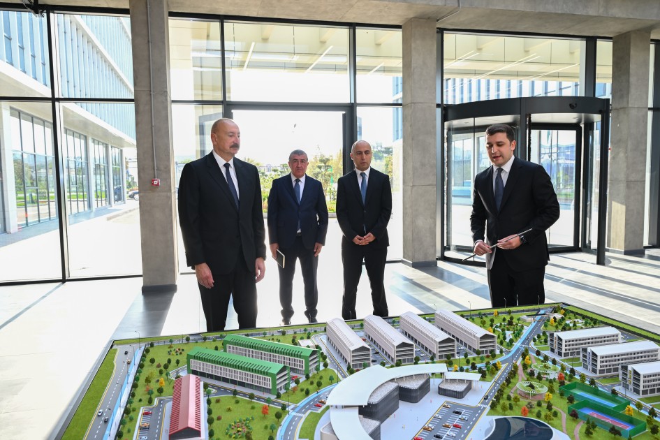 Prezident “SABAH.city"nin birinci mərhələsinin açılışında - FOTOLAR