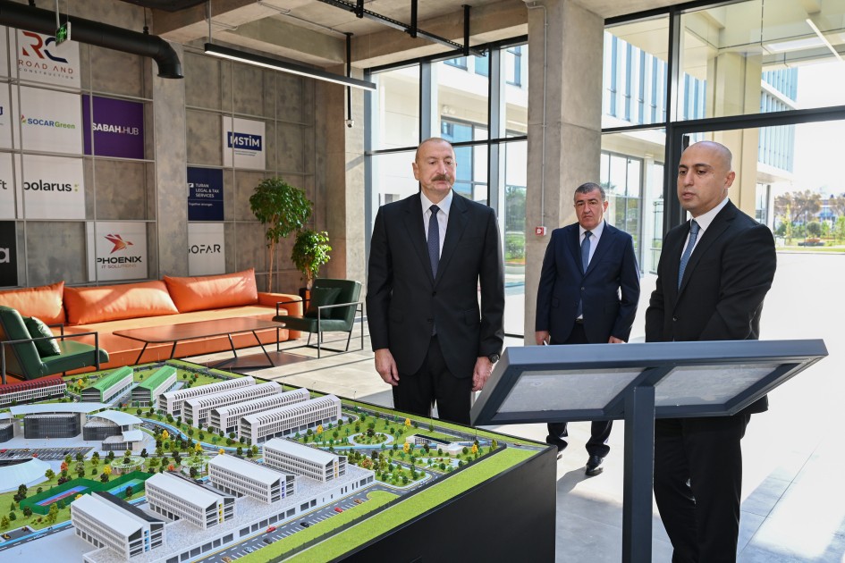Prezident “SABAH.city"nin birinci mərhələsinin açılışında - FOTOLAR