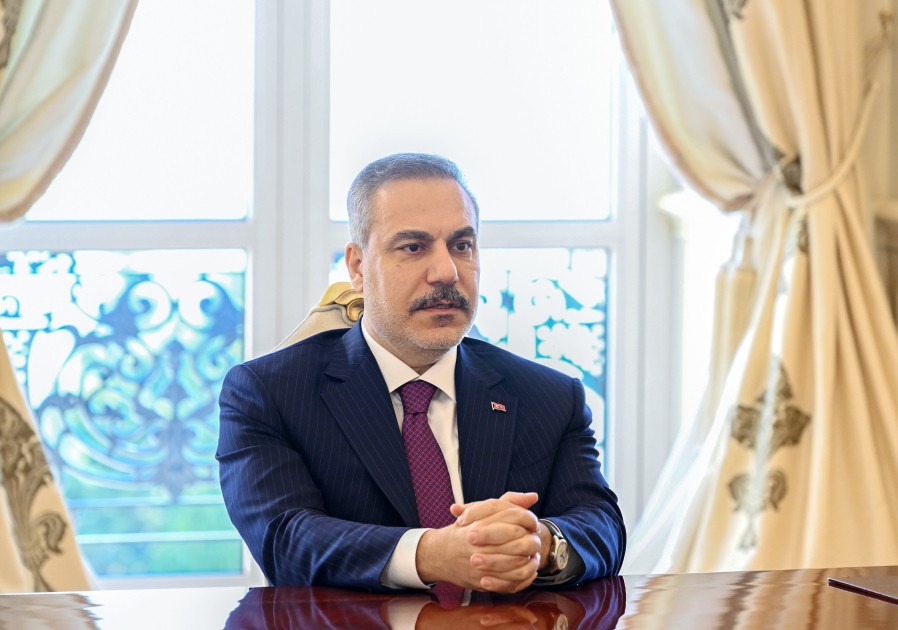 Prezident Hakan Fidanı qəbul etdi - FOTOLAR