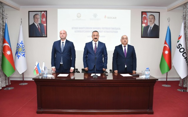 Qaradağda Azərbaycanın neft strategiyasına həsr olunan tədbir keçirildi - FOTOLAR