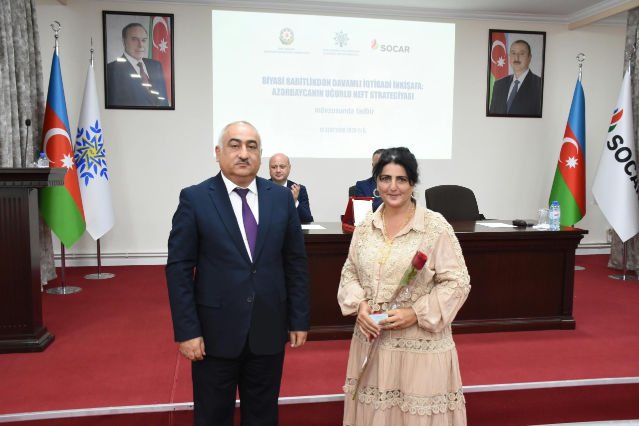 Qaradağda Azərbaycanın neft strategiyasına həsr olunan tədbir keçirildi - FOTOLAR