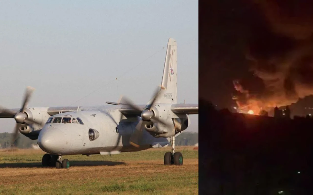 Rusiyanın 3 təyyarəsi və helikopterləri bir gecədə məhv edildi