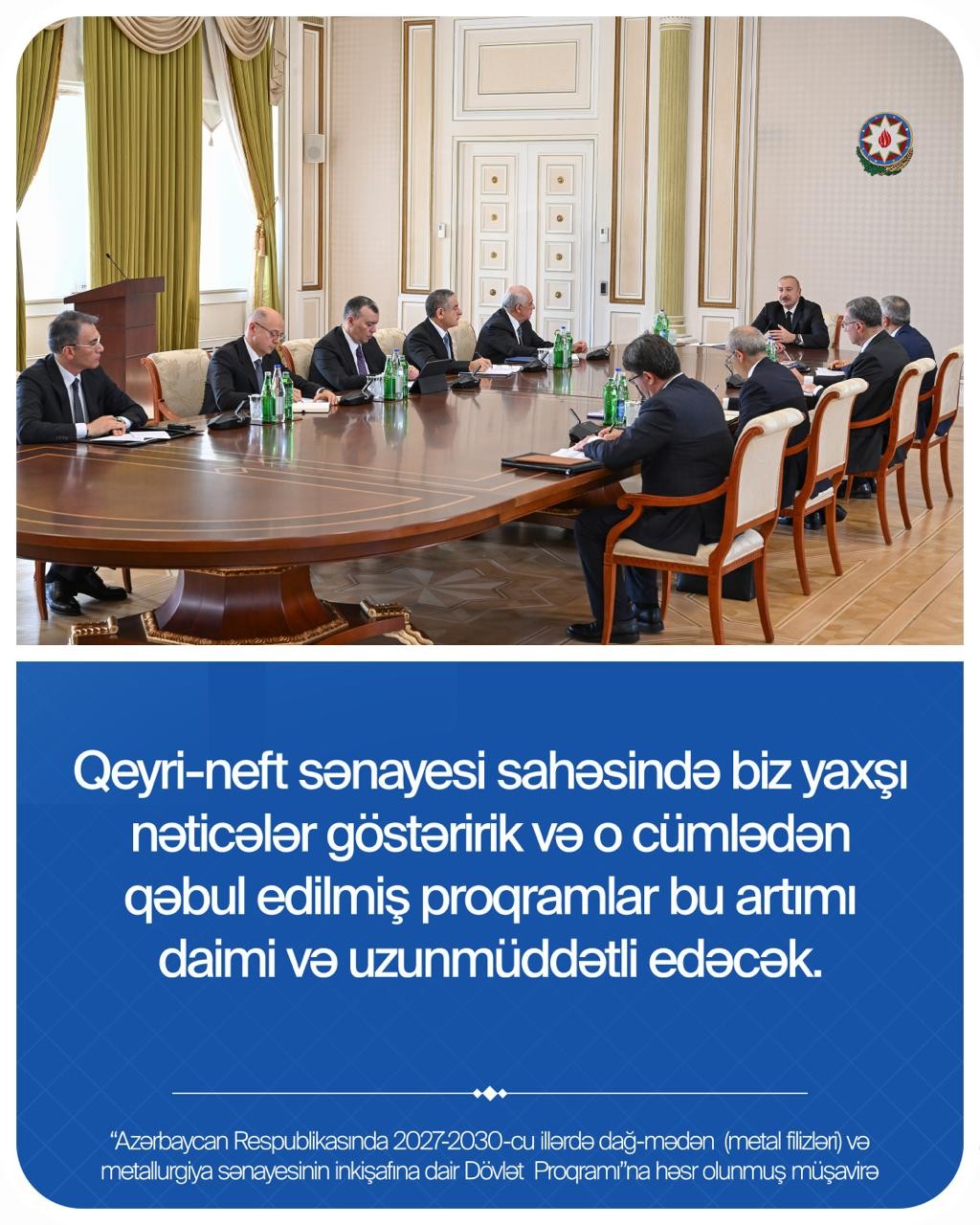 Prezidentin çıxışından maraqlı nüanslar - FOTOLAR