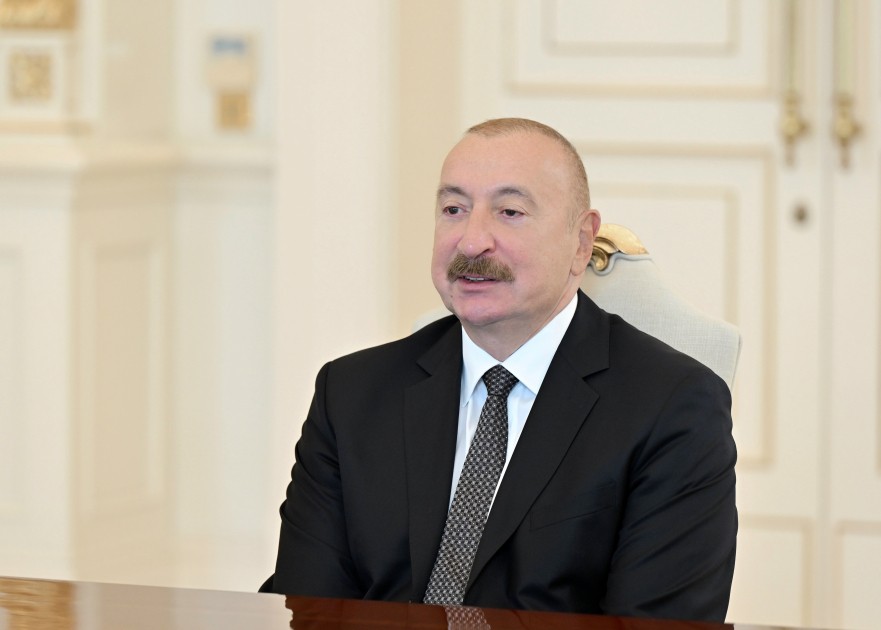 Prezident Lord Anas Sarvarı qəbul etdi - FOTOLAR (YENİLƏNİB)