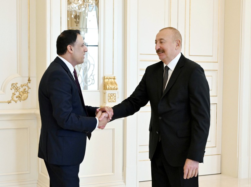 Prezident Lord Anas Sarvarı qəbul etdi - FOTOLAR (YENİLƏNİB)
