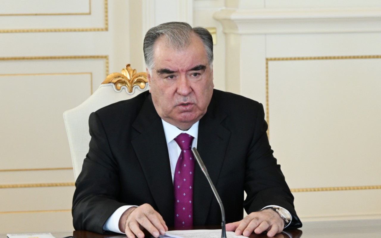 "Azərbaycanın sədrliyini tam dəstəkləyəcəyik" - Tacikistan Prezidenti