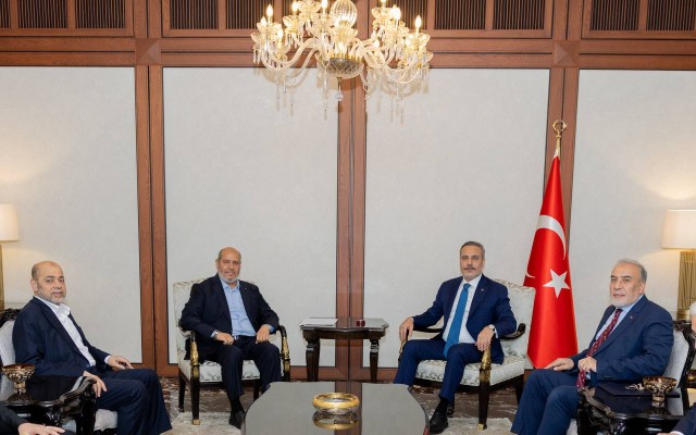 Fidan HƏMAS nümayəndə heyətini qəbul etdi