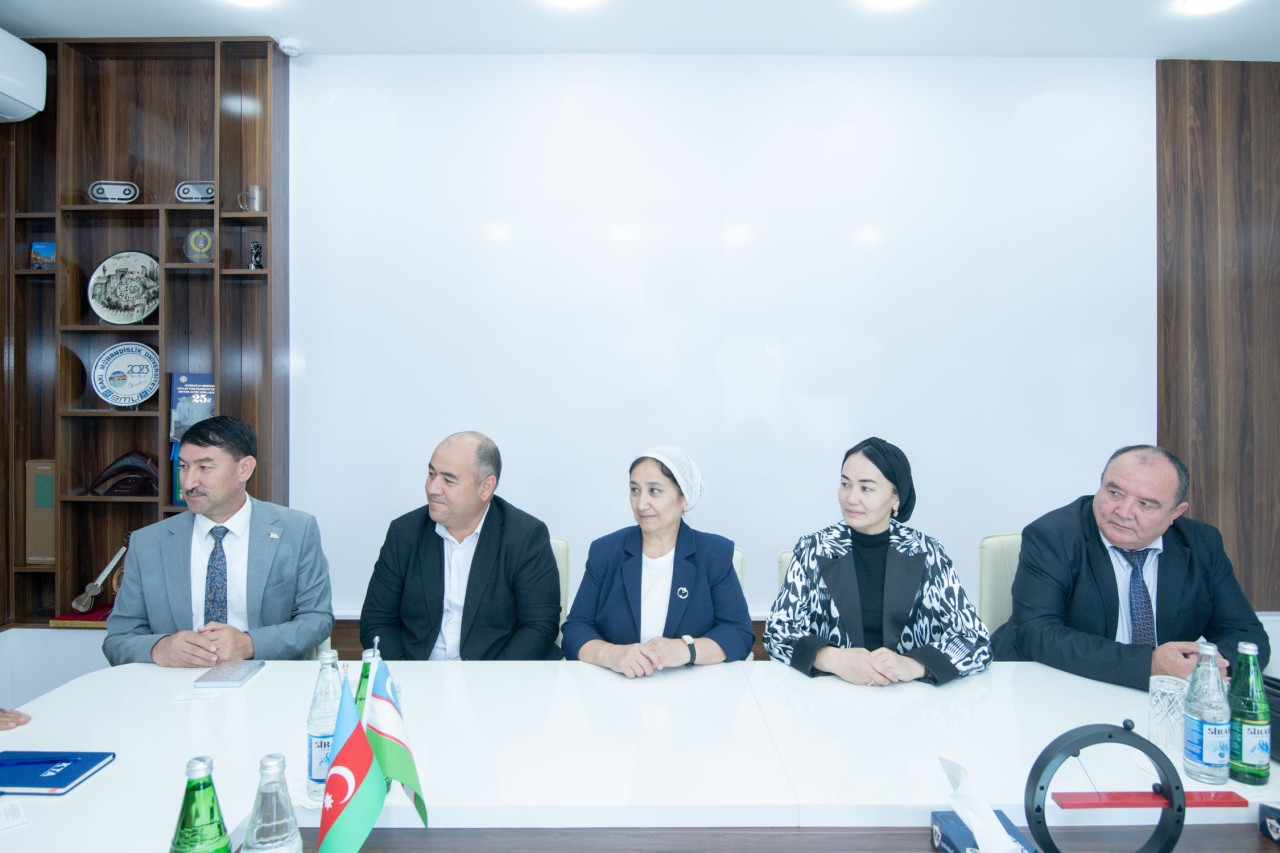 Namangan Dövlət Texniki Universitetinin nümayəndələri BMU-dadır - FOTOLAR