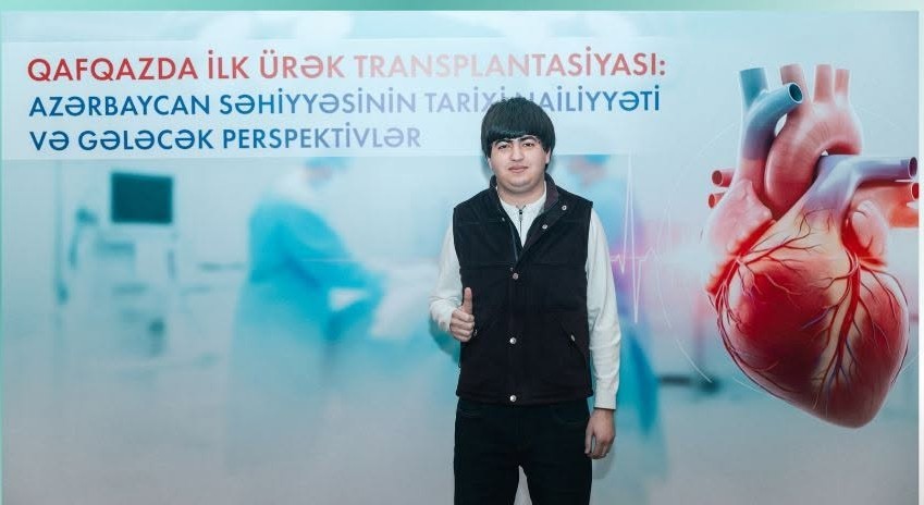 Ürək köçürüləndən bir il sonra vəfat edən Rəşad tələbə imiş
