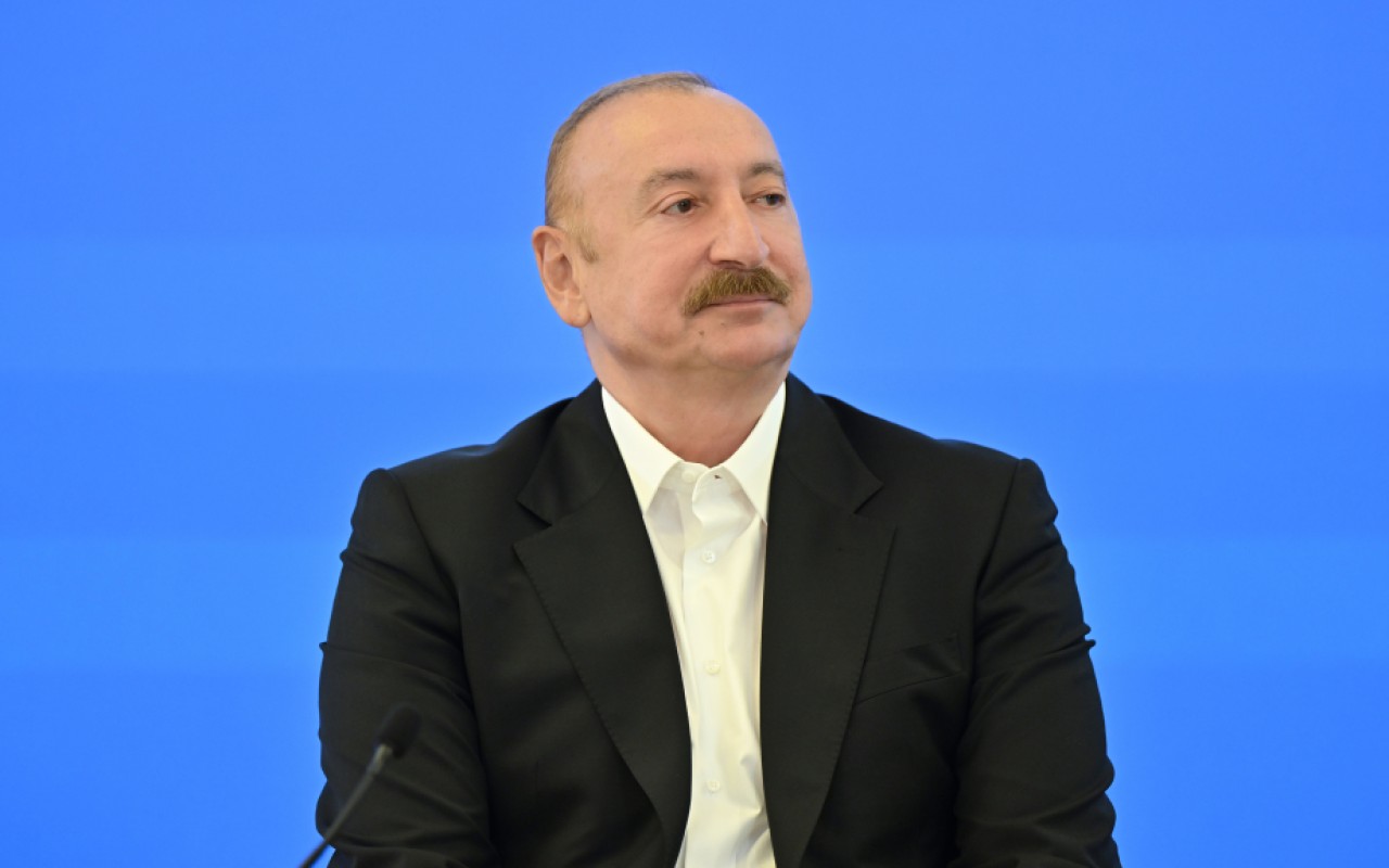 Prezident sərgi iştirakçılarına müraciət etdi (YENİLƏNİB)