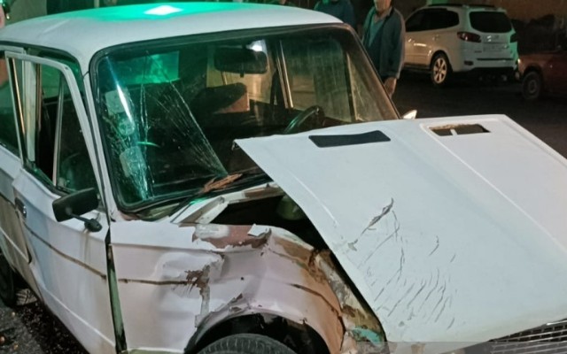 Tovuzda iki avtomobil toqquşub, xəsarət alanlar var