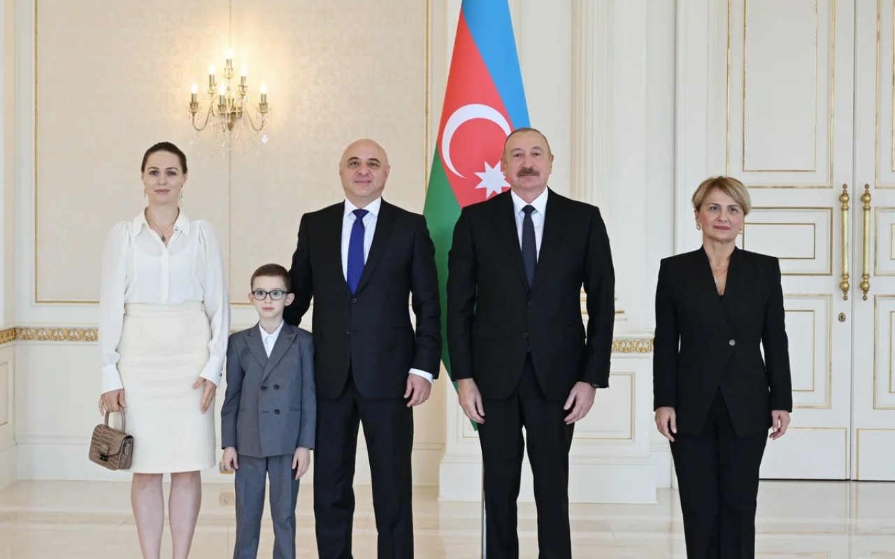 İlham Əliyev Qiorqi Zakaraşvilini qəbul etdi - FOTOLAR