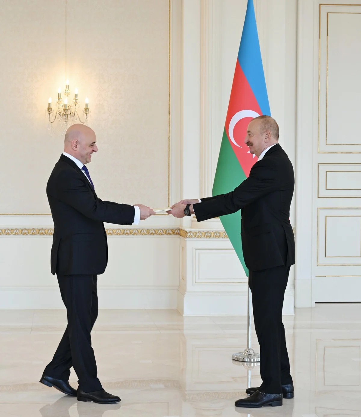 İlham Əliyev onları qəbul etdi - FOTOLAR