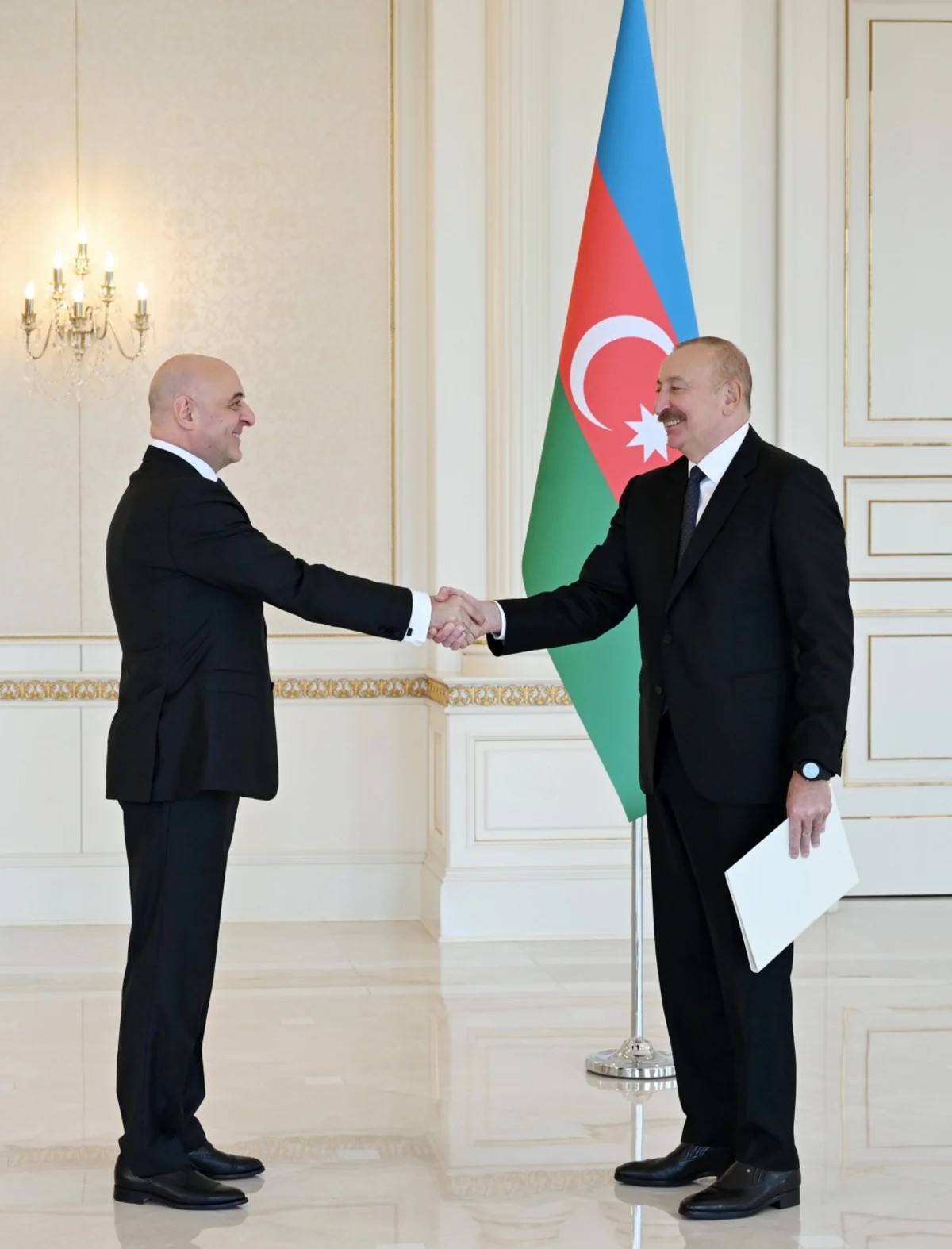 İlham Əliyev onları qəbul etdi - FOTOLAR