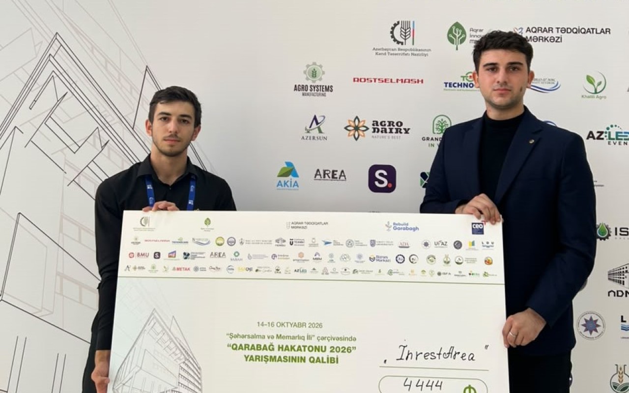 BMU tələbələri “Qarabağ Hakatonu 2026”nın qalibi olublar