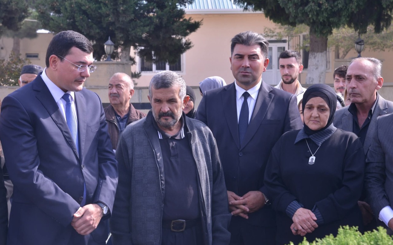 Qaradağda Vətən müharibəsi şəhidlərinin xatirəsi anılıb - FOTO